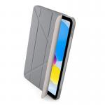 Husa flip cover Pipetto Origami No1 Original compatibila cu iPad (A16) / iPad 2022, Silver 8 - lerato.ro